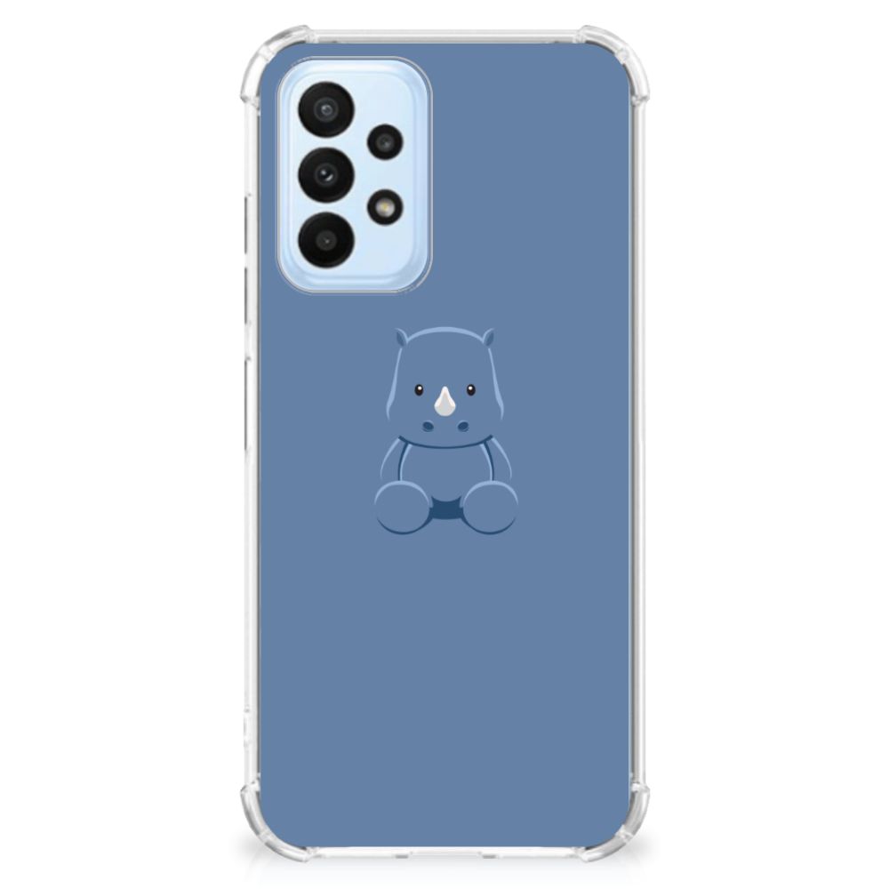 Samsung Galaxy A23 Stevig Bumper Hoesje Baby Rhino - B2C Telecom