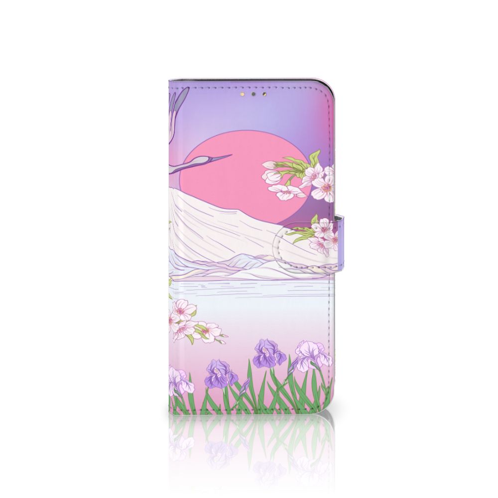 OPPO A15 Telefoonhoesje met Pasjes Bird Flying