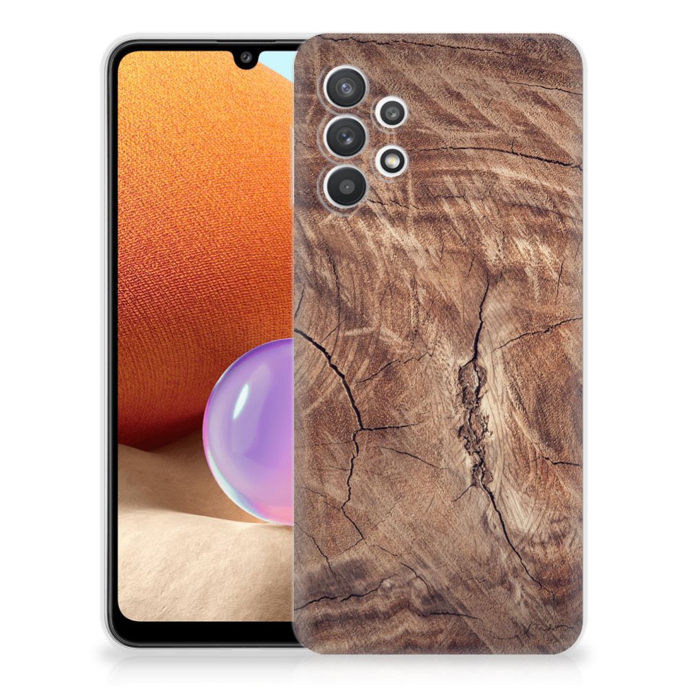 Samsung Galaxy A32 4G | A32 5G Enterprise Editie Bumper Hoesje Tree Trunk