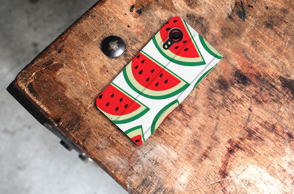 Samsung Galaxy Xcover 5 Flip Style Cover Watermelons - B2C Telecom