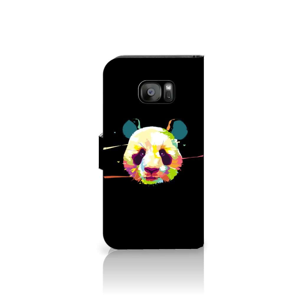 Samsung Galaxy S7 Edge Leuk Hoesje Panda Color