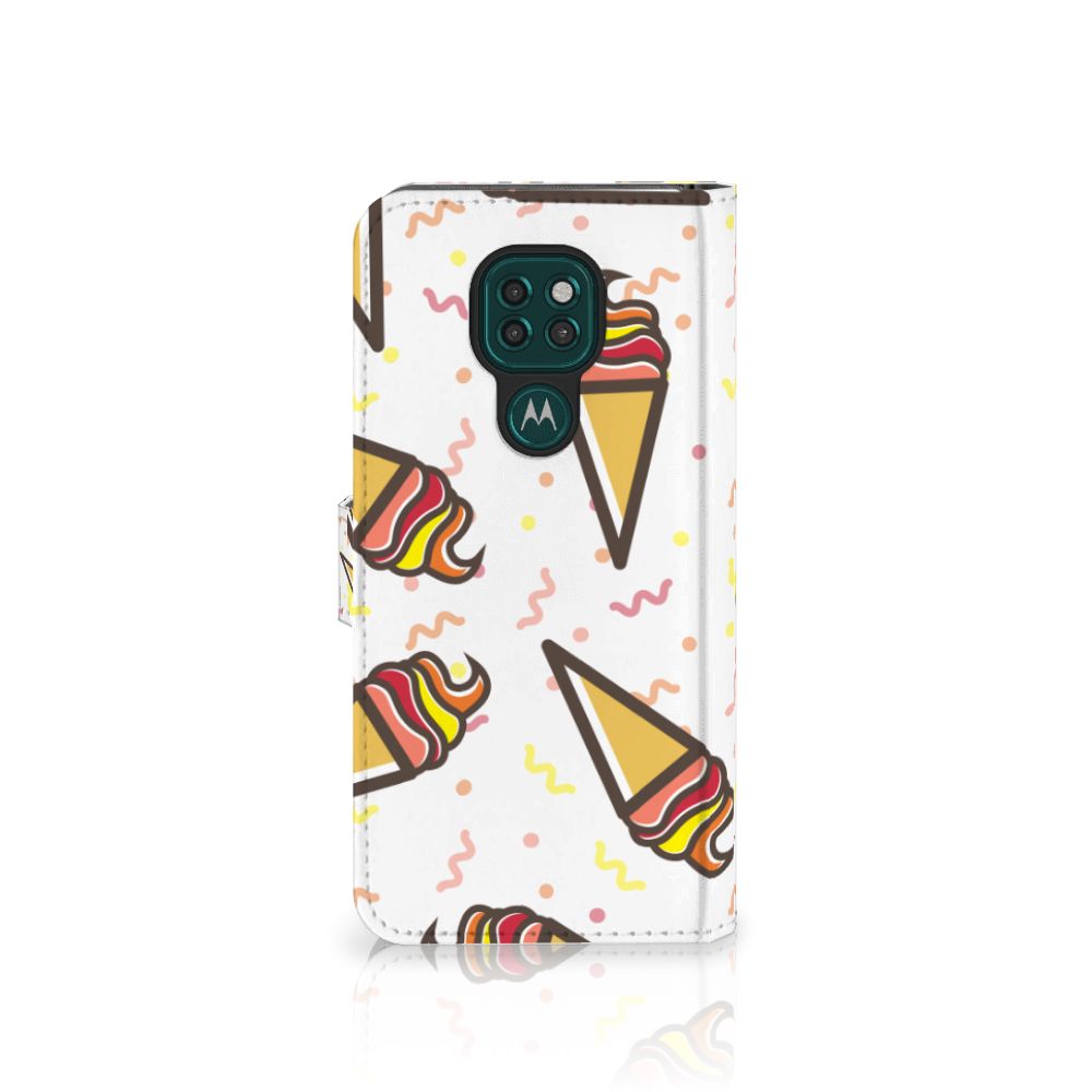Motorola Moto G9 Play | E7 Plus Book Cover Icecream