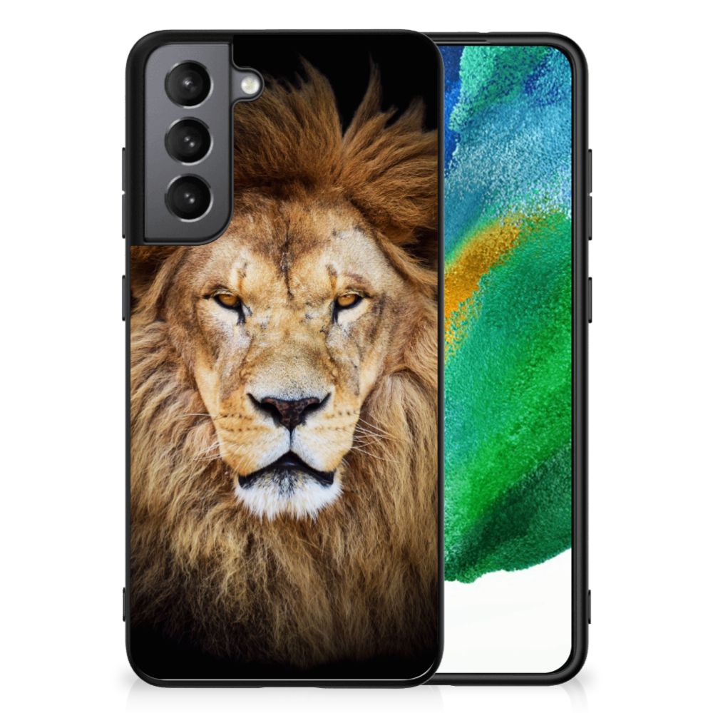 Samsung Galaxy S21FE Dierenprint Telefoonhoesje Leeuw