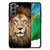 Samsung Galaxy S21FE Dierenprint Telefoonhoesje Leeuw B2C Telecom