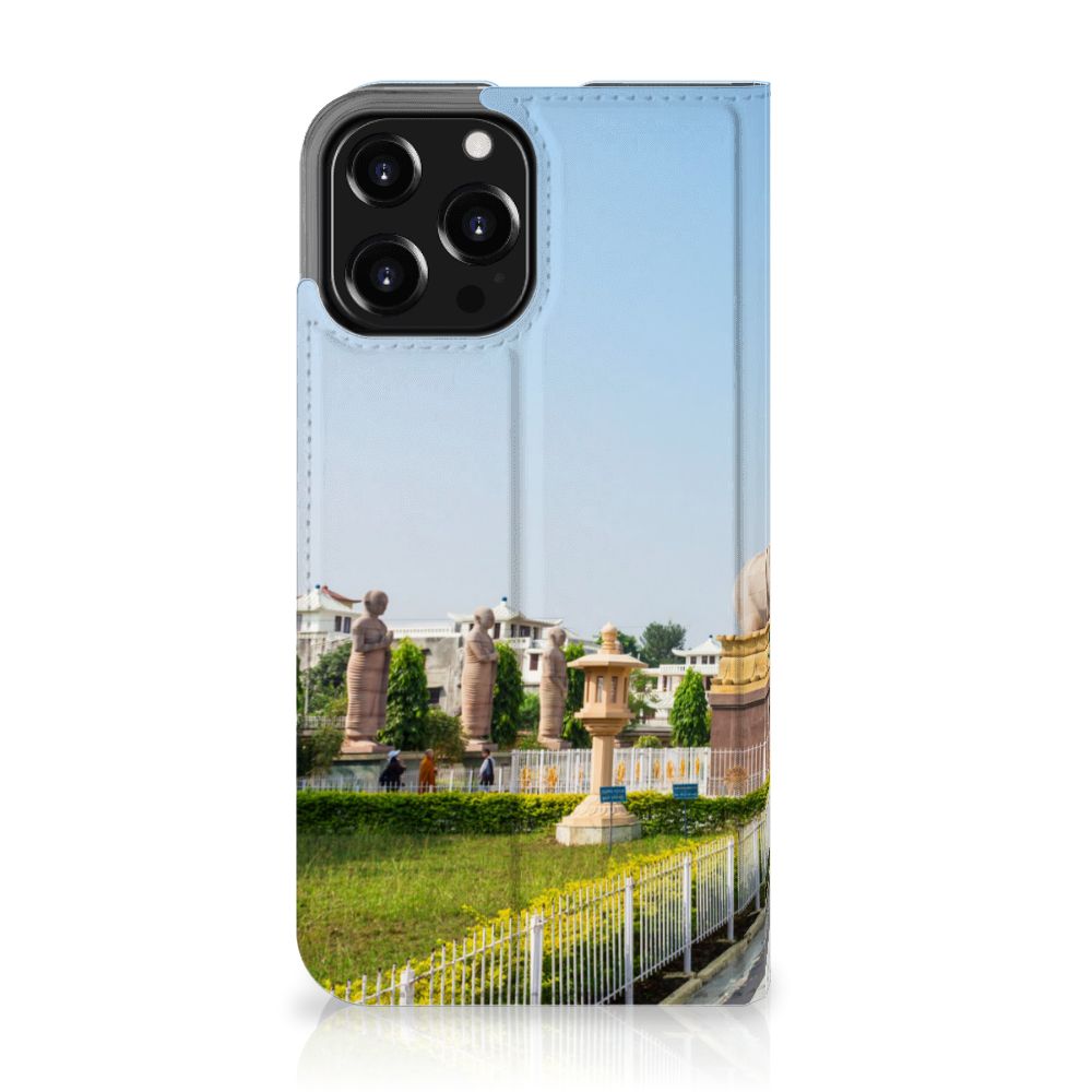 iPhone 13 Pro Max Book Cover Boeddha - B2C Telecom