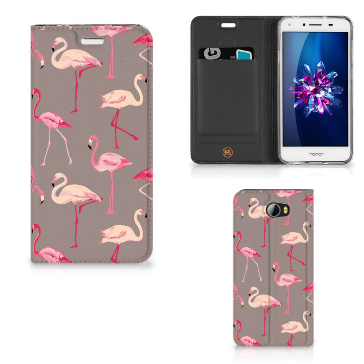 Huawei Y5 2 | Y6 Compact Hoesje maken Flamingo