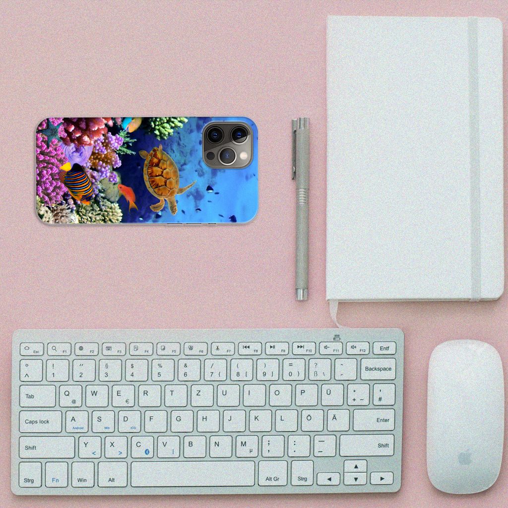 iPhone 12 Pro Max TPU Hoesje Vissen B2C Telecom