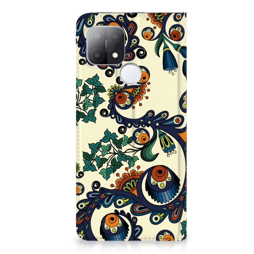 Telefoon Hoesje OPPO A15 Barok Flower - B2C Telecom
