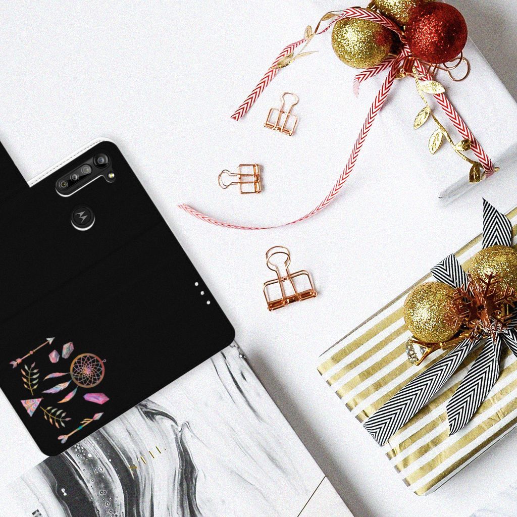 Motorola G8 Power Leuk Hoesje Boho Dreamcatcher