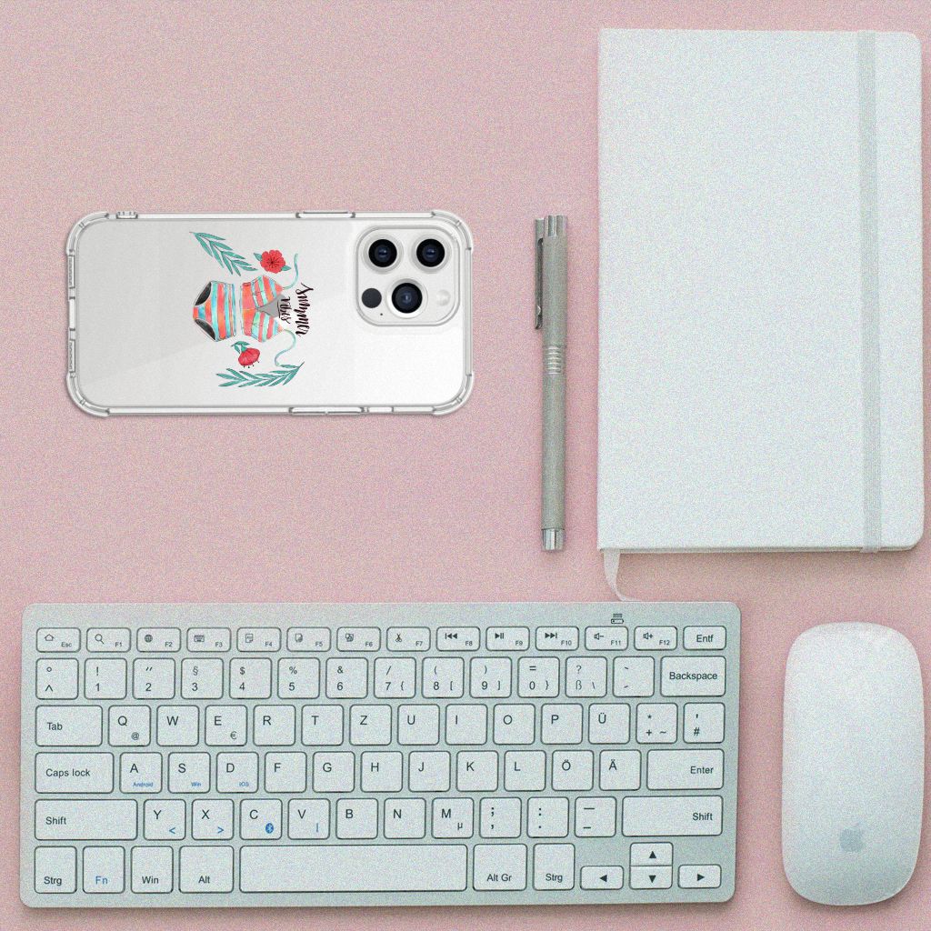 iPhone 13 Pro Max Stevig Bumper Hoesje Boho Summer - B2C Telecom