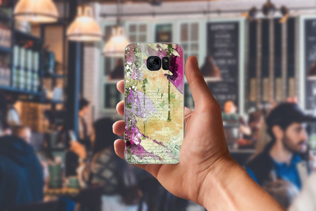 Hoesje maken Samsung Galaxy S7 Letter Painting