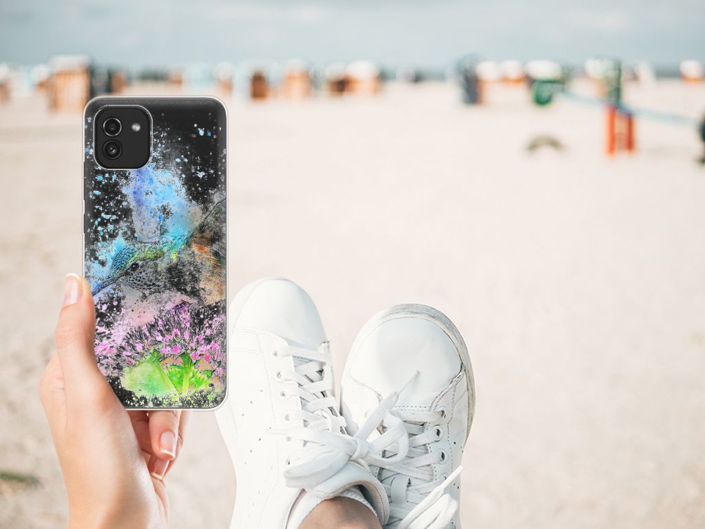 Hoesje maken Samsung Galaxy A03 Vogel B2C Telecom