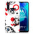 Silicone Back Case Motorola Moto G8 Power Lite Skull Red B2C Telecom