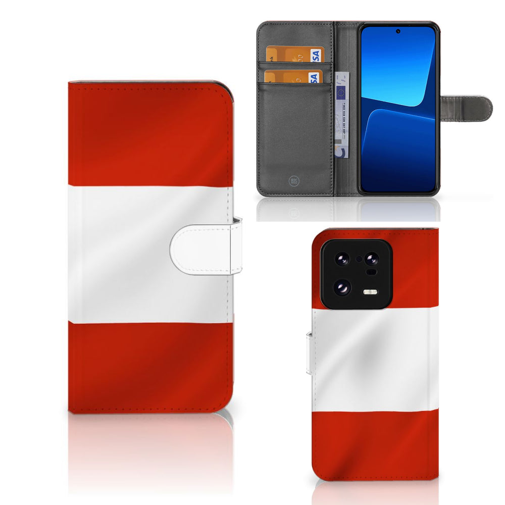 Xiaomi 13 Pro Bookstyle Case Oostenrijk