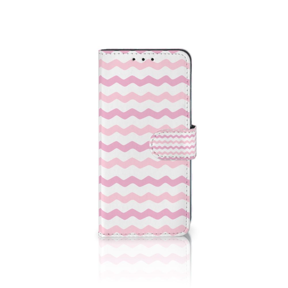 Xiaomi Redmi 8A Telefoon Hoesje Waves Roze
