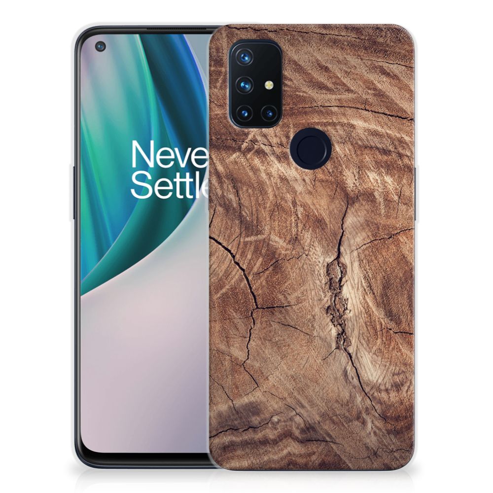 OnePlus Nord N10 5G Bumper Hoesje Tree Trunk