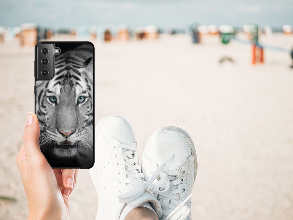 Samsung Galaxy S21 Plus Dierenprint Telefoonhoesje Tijger B2C Telecom