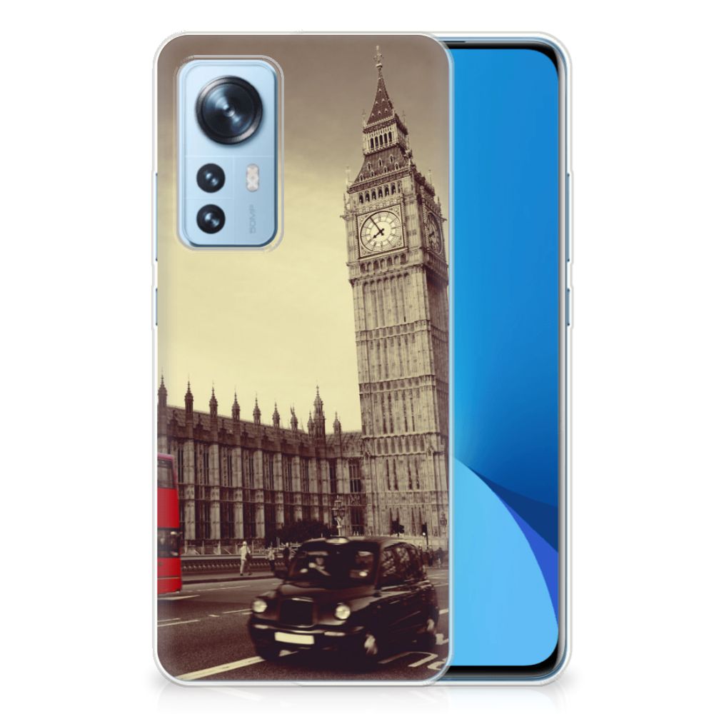 Xiaomi 12 | 12X Siliconen Back Cover Londen B2C Telecom