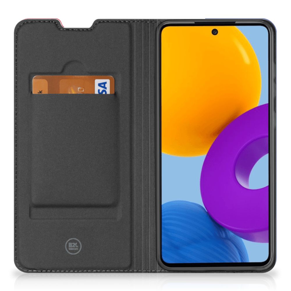 Samsung Galaxy M52 Standcase Frankrijk - B2C Telecom