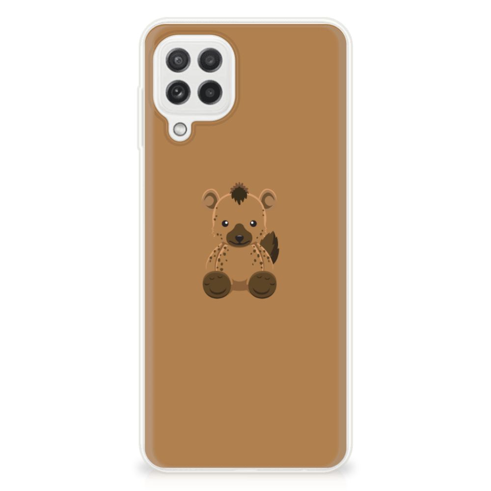 Samsung Galaxy A22 4G | M22 Telefoonhoesje met Naam Baby Hyena B2C Telecom