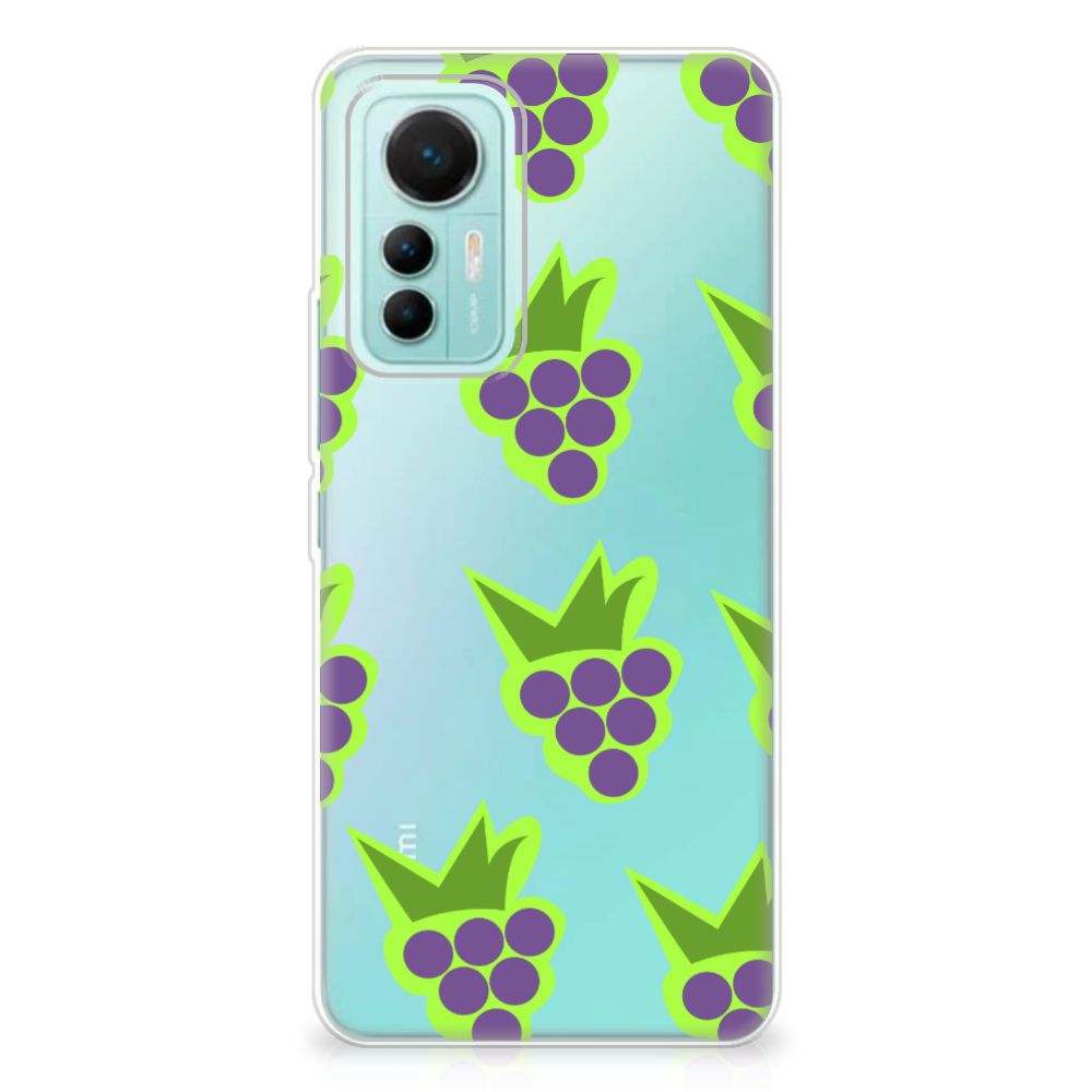 Xiaomi 12 Lite Siliconen Case Druiven B2C Telecom