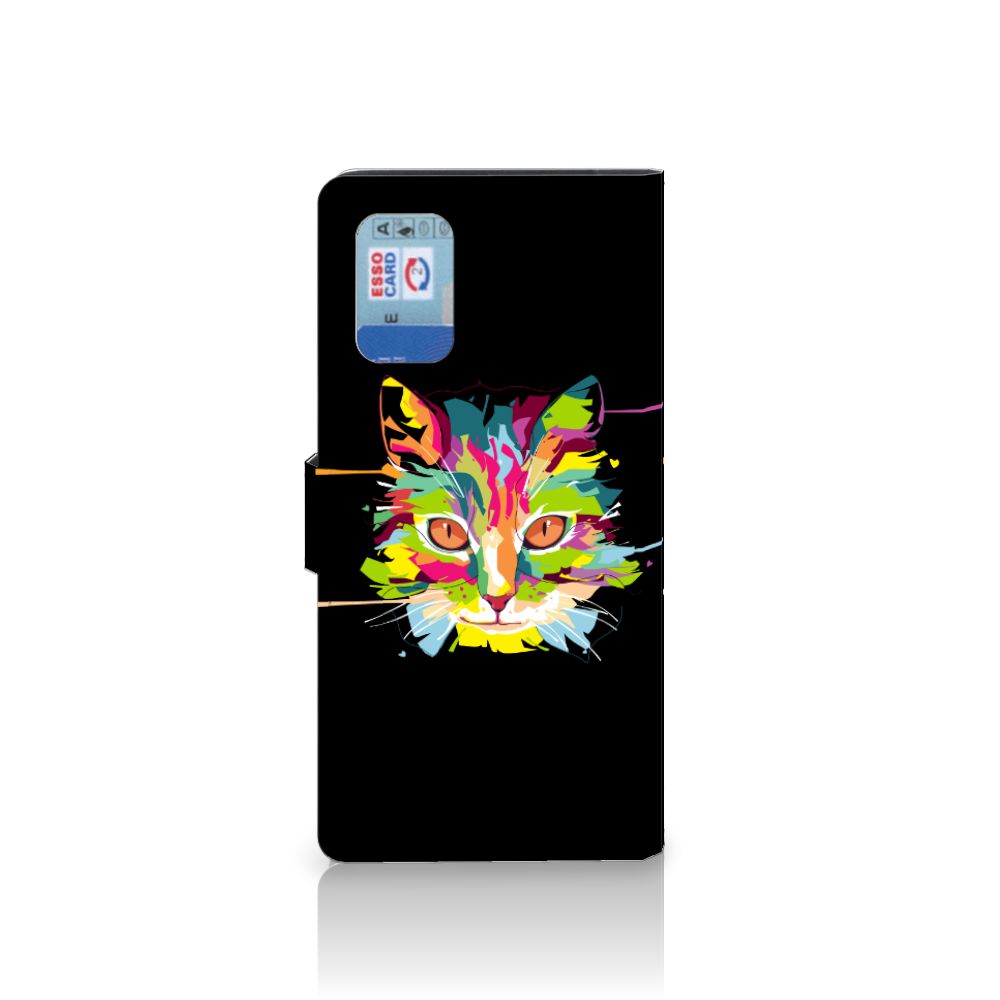 Samsung Galaxy A02s | M02s Leuk Hoesje Cat Color