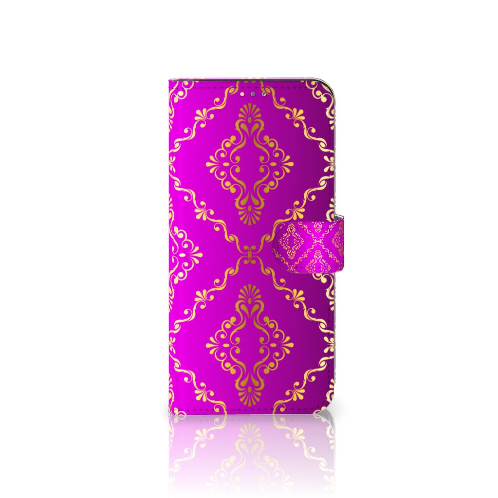 Wallet Case OPPO A15 Barok Roze