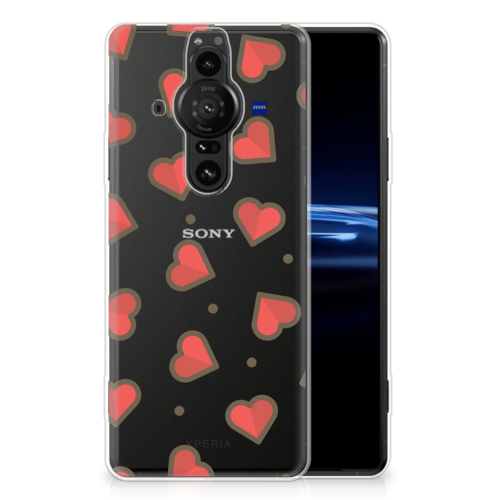 Sony Xperia Pro-I TPU bumper Hearts B2C Telecom