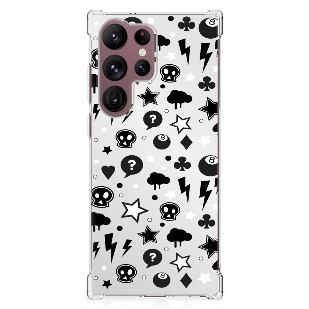 Extreme Case Samsung Galaxy S23 Ultra Silver Punk