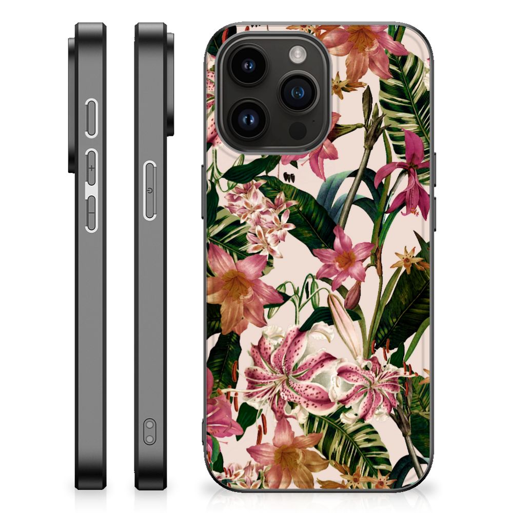 iPhone 15 Pro Max Bloemen Hoesje Flowers