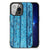 iPhone 13 Pro Houten Print Telefoonhoesje Wood Blue B2C Telecom