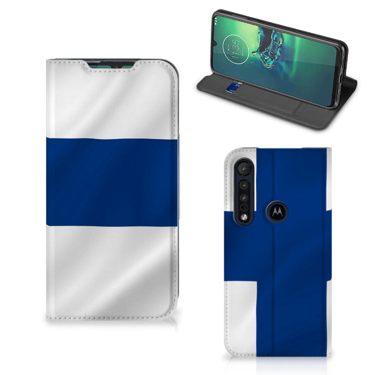 Motorola G8 Plus Standcase Finland