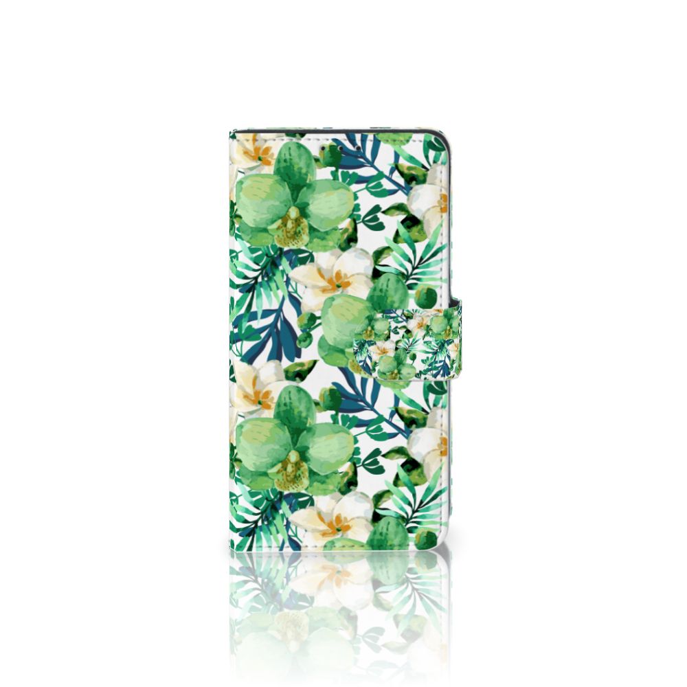 Xiaomi Mi Mix 2s Hoesje Orchidee Groen