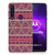 Motorola One Macro TPU bumper Aztec Paars