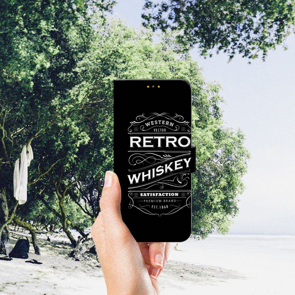 Samsung Galaxy M52 Book Cover Whiskey