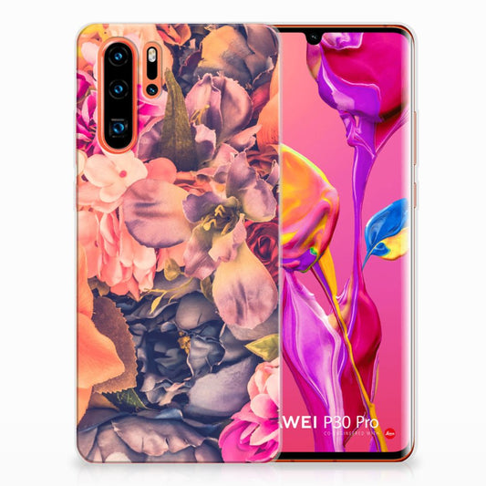 Huawei P30 Pro TPU Case Bosje Bloemen