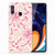 Samsung Galaxy A60 TPU Case Pink Flowers