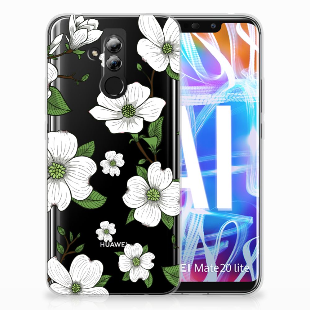 Huawei Mate 20 Lite TPU Case Dogwood Flowers