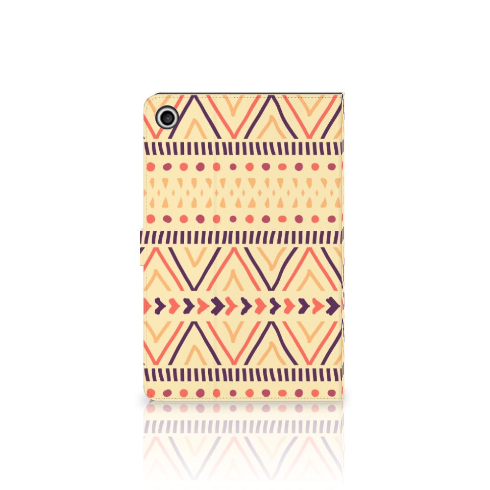 Lenovo Tab M10 Plus 3rd Gen 10.6 inch Tablet Hoes Aztec Yellow
