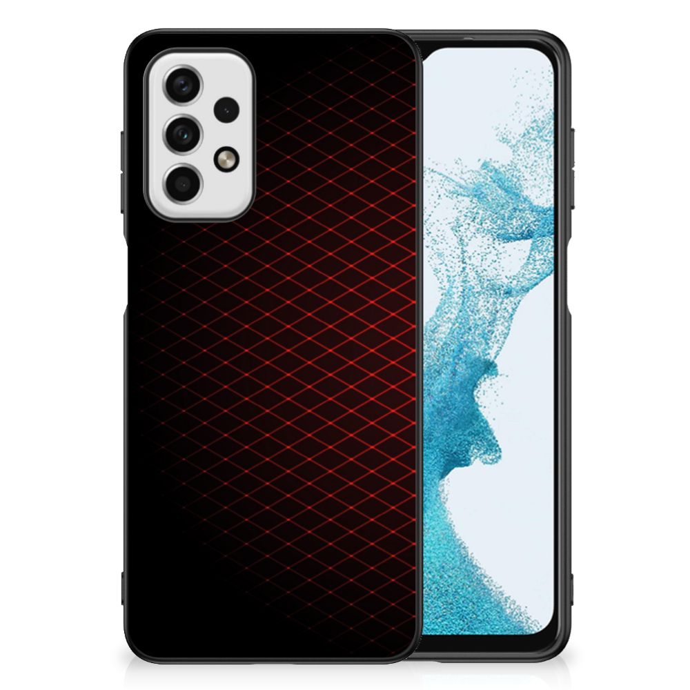 Samsung Galaxy A23 Back Case Geruit Rood B2C Telecom