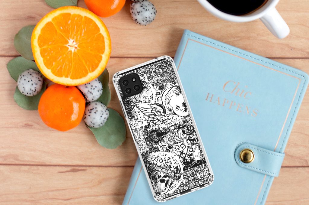 Extreme Case Samsung Galaxy A22 5G Skulls Angel B2C Telecom