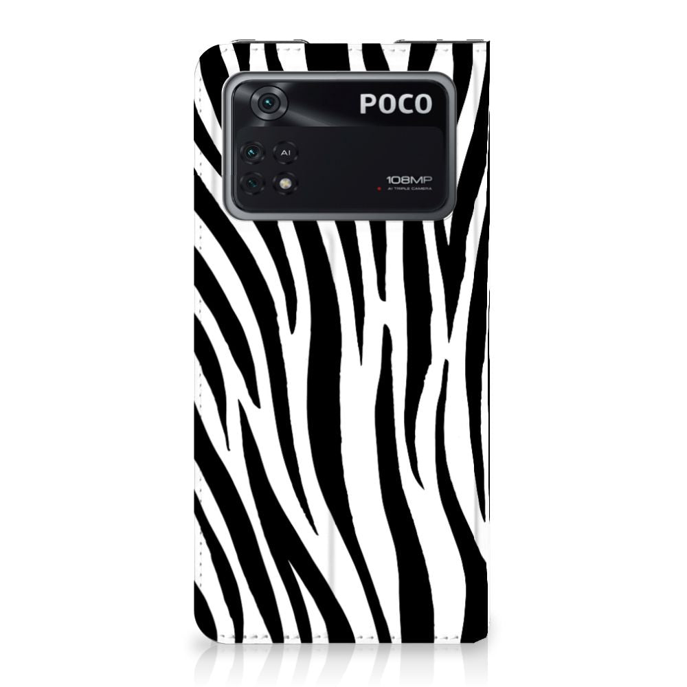 Poco X4 Pro 5G Hoesje maken Zebra - B2C Telecom