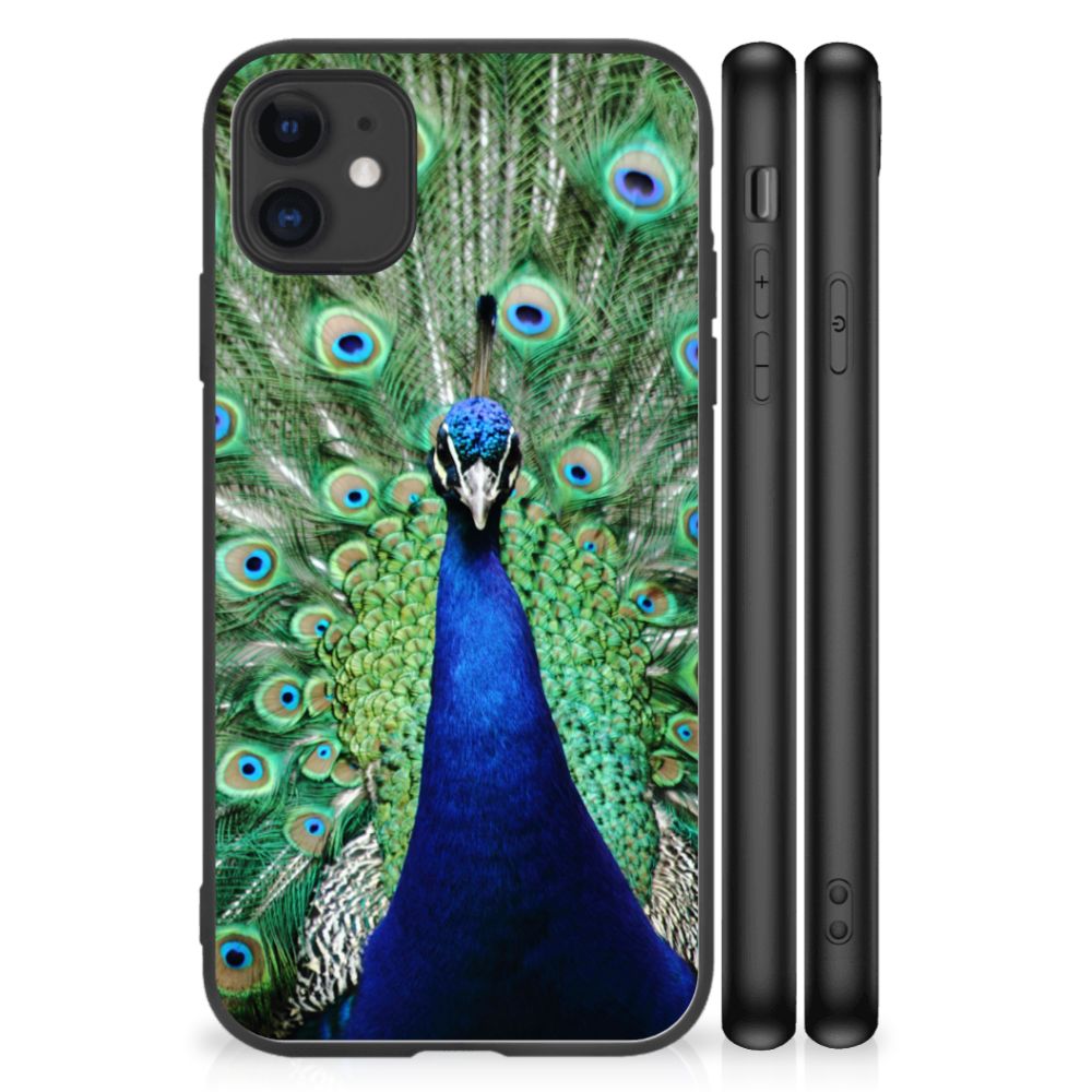 iPhone 11 Dierenprint Telefoonhoesje Pauw B2C Telecom