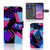 Samsung Galaxy S10e Book Case Funky Triangle