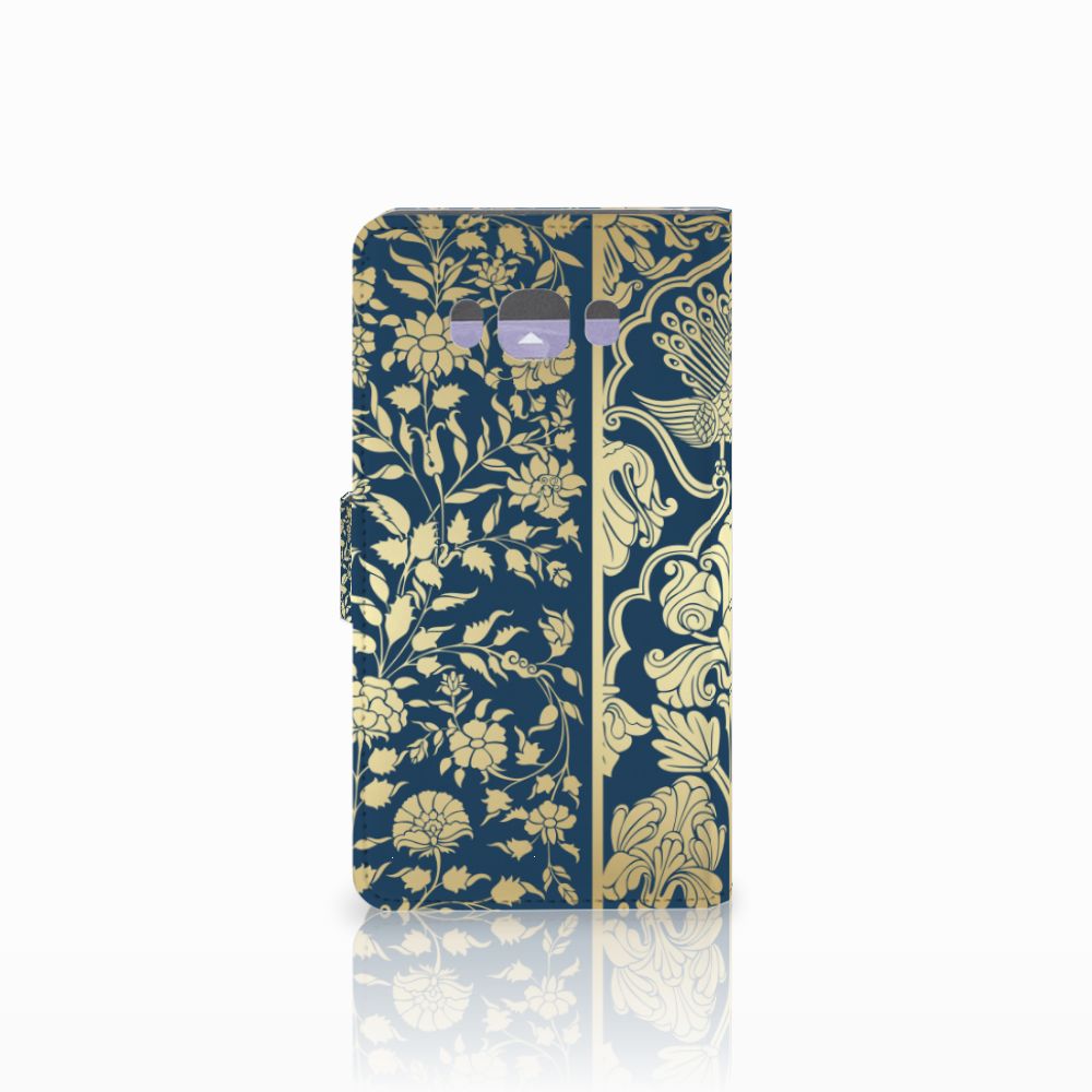 Samsung Galaxy J7 2016 Hoesje Beige Flowers
