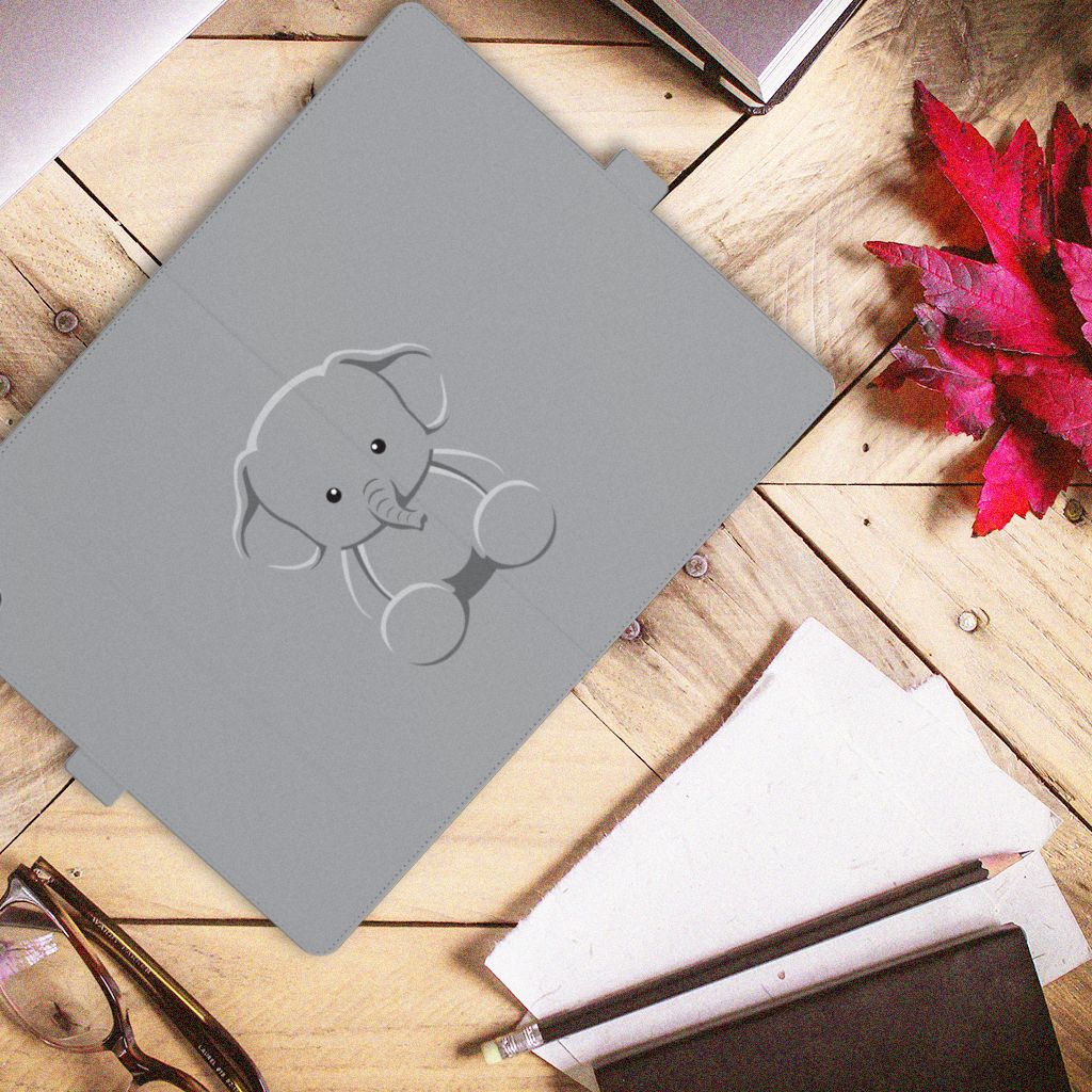 Lenovo Tab P11 Gen 2 Hippe Tablet Hoes Grijs Baby Olifant