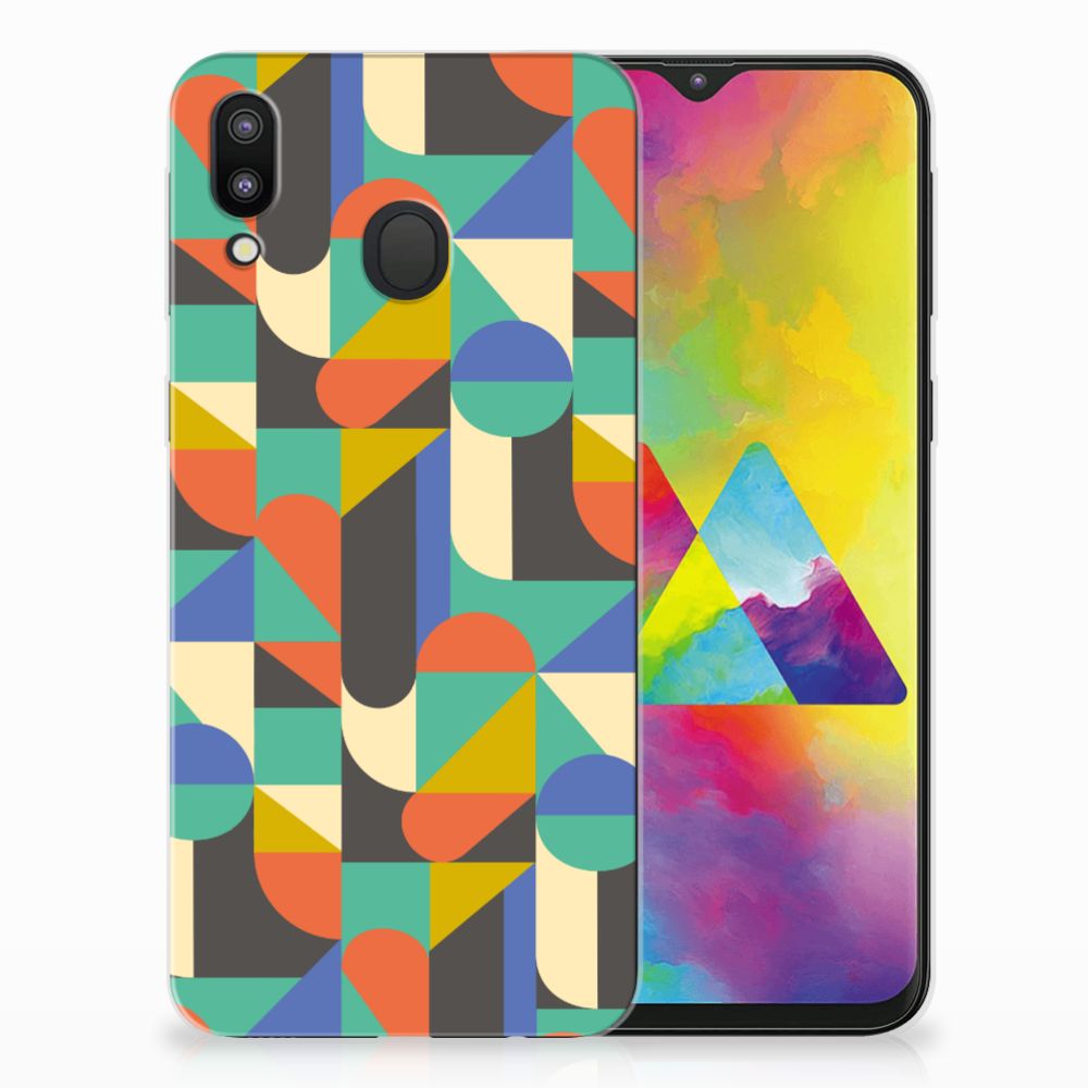 Samsung Galaxy M20 (Power) TPU bumper Funky Retro