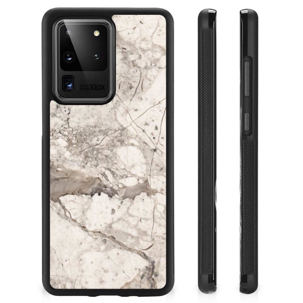 Samsung Galaxy S20 Ultra Gripcase Marmer Beige B2C Telecom