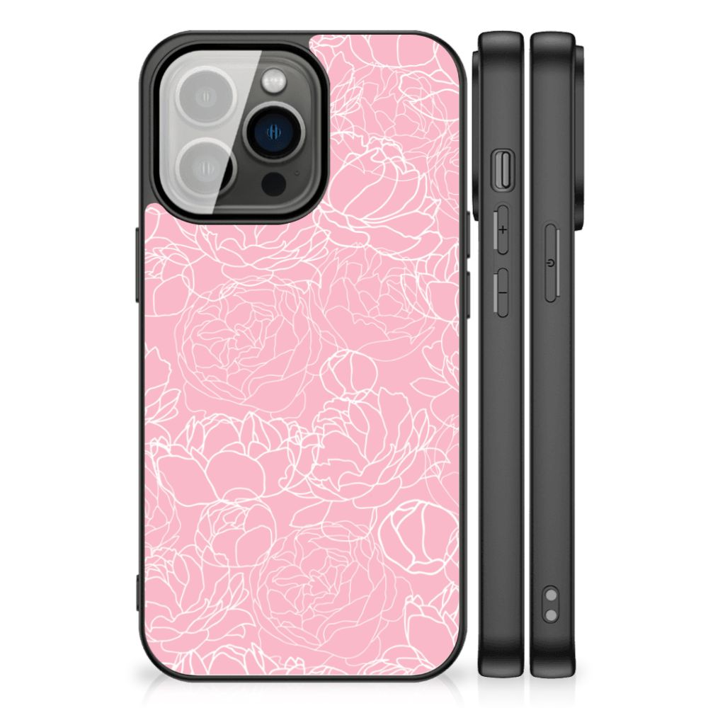iPhone 13 Pro Bloemen Hoesje White Flowers B2C Telecom