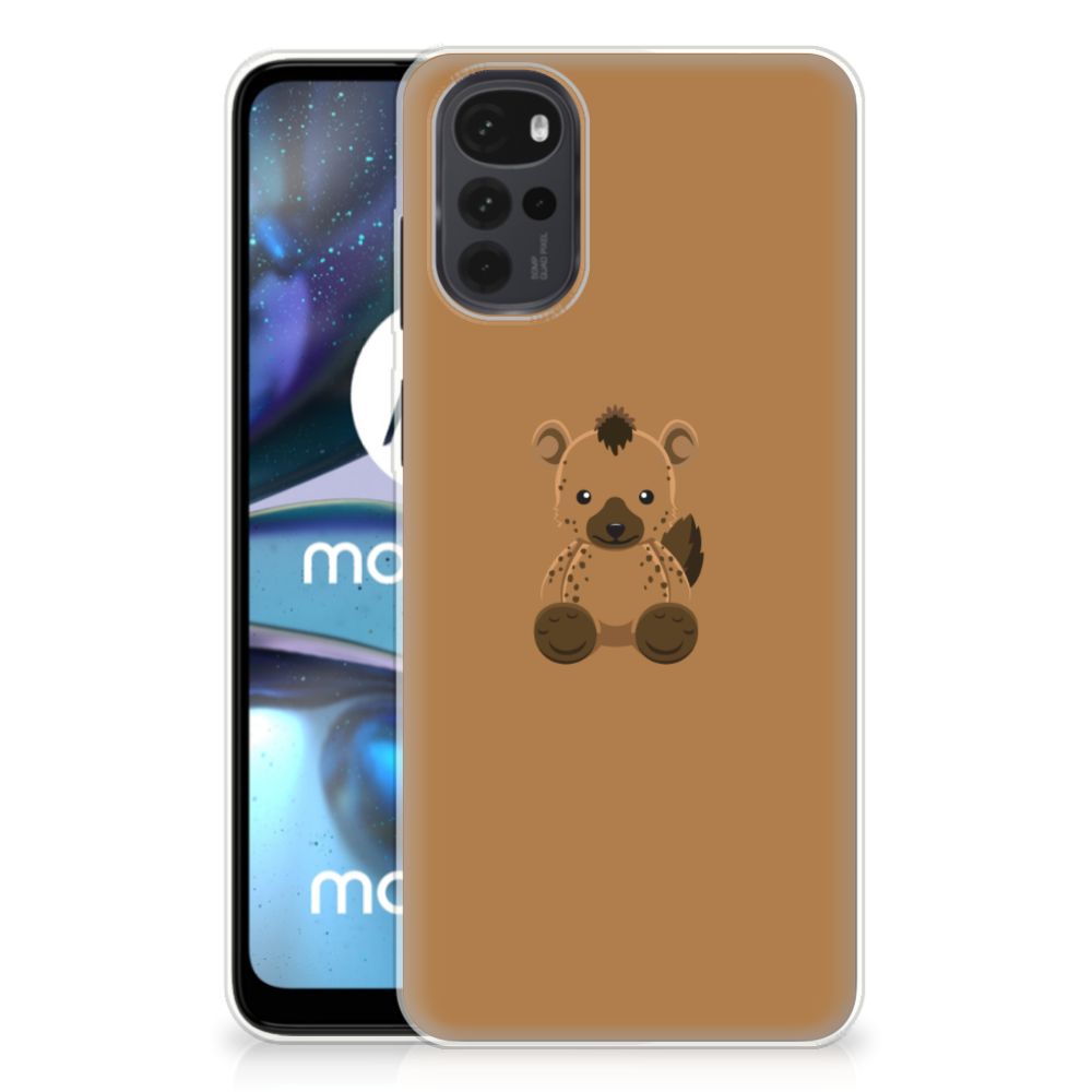Motorola Moto G22 Telefoonhoesje met Naam Baby Hyena B2C Telecom